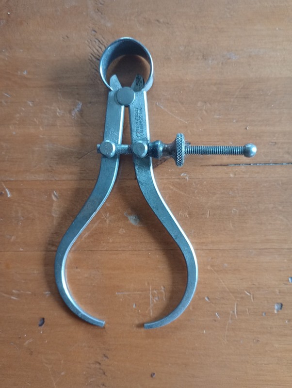 LS Starrett 3" outside spring caliper