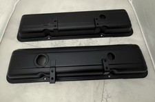 Sbc Gm Goodwrench Chevy 350 Crate Motor Valve Cover. Powder Coated Satin Black Sbc Gm Goodwrench Chevy 350 Crate Motor Valve Cover. Powder Coated Satin Black