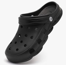 Classic Garden Clogs for Men Women Slip on Nursing Water Sandals W 11.5 - M 10.5