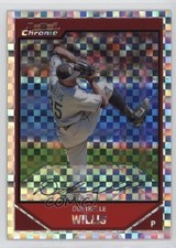 2007 Bowman Chrome X-Fractor 168/250 Dontrelle Willis #140 0rw3