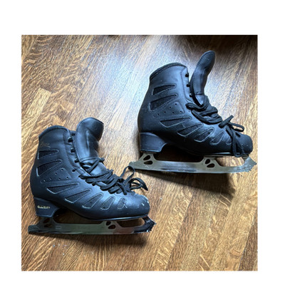 Edea Piano Men s Black Figure Skates Size 275 Eclipse Infinity Titanium Blades