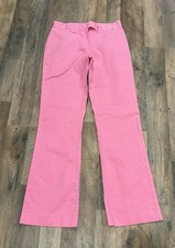 Lilly Pulitzer Women  s Pink Chino Style Pants Vintage White Label Size 2