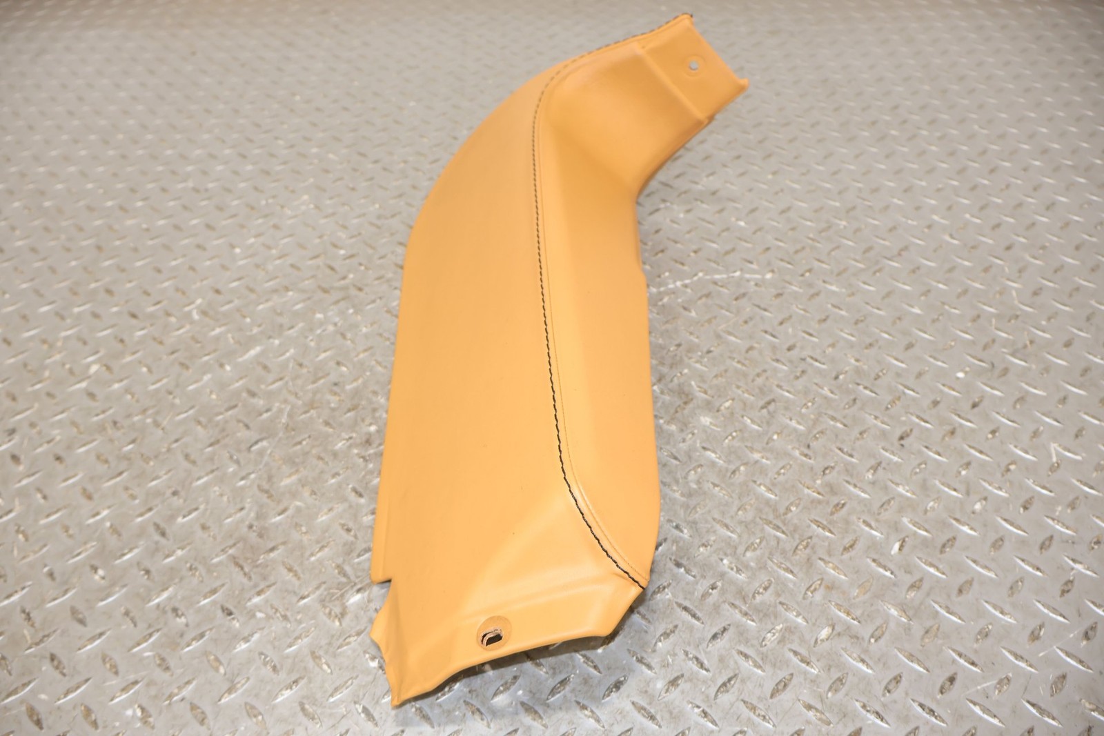 2010 Aston Martin V8 Vantage Right RH Interior Kick Trim (Sahara Tan Leather)