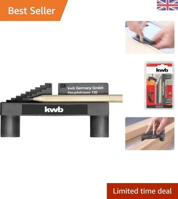Neodym Magnet Center Finder - inklusive Stift & Skala für genaue Markierung