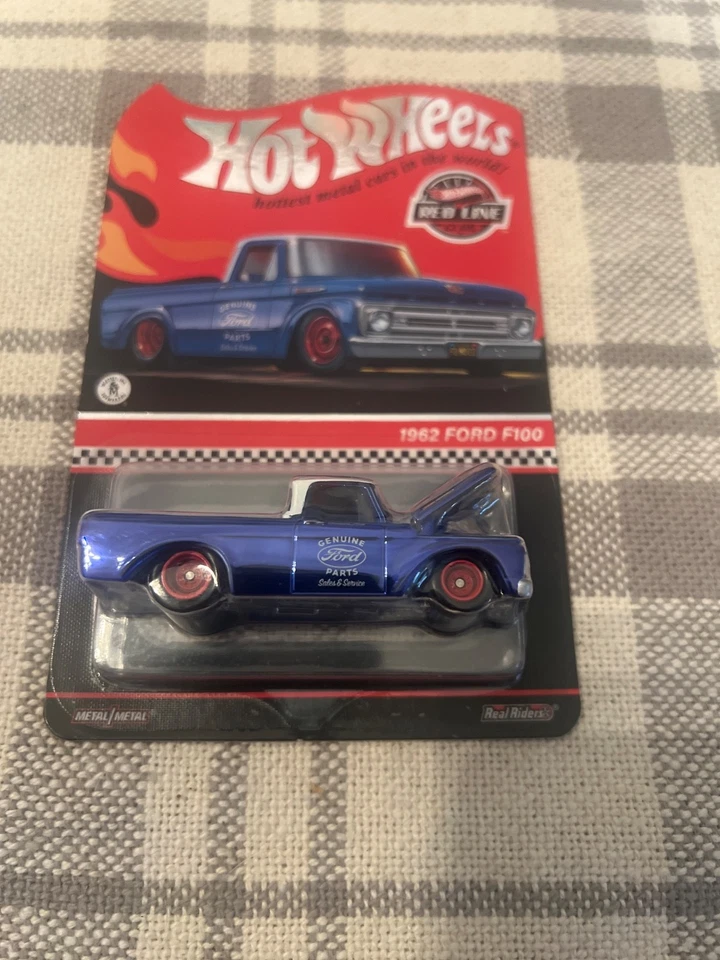 Hot Wheels RLC Exclusive Blue 1962 FORD F100 - 7964/30000 - SHIPS FREE - Image 2 of 4