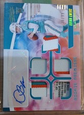 2025 Absolute Premiere Quinn Ewers RPA Laundy Tag Patch Auto Rookie #/99 RC