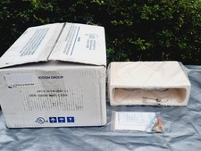 Justice Design Group CER-5650-MAT Ambiance 2 Light 8" Tall Closed - Matte White