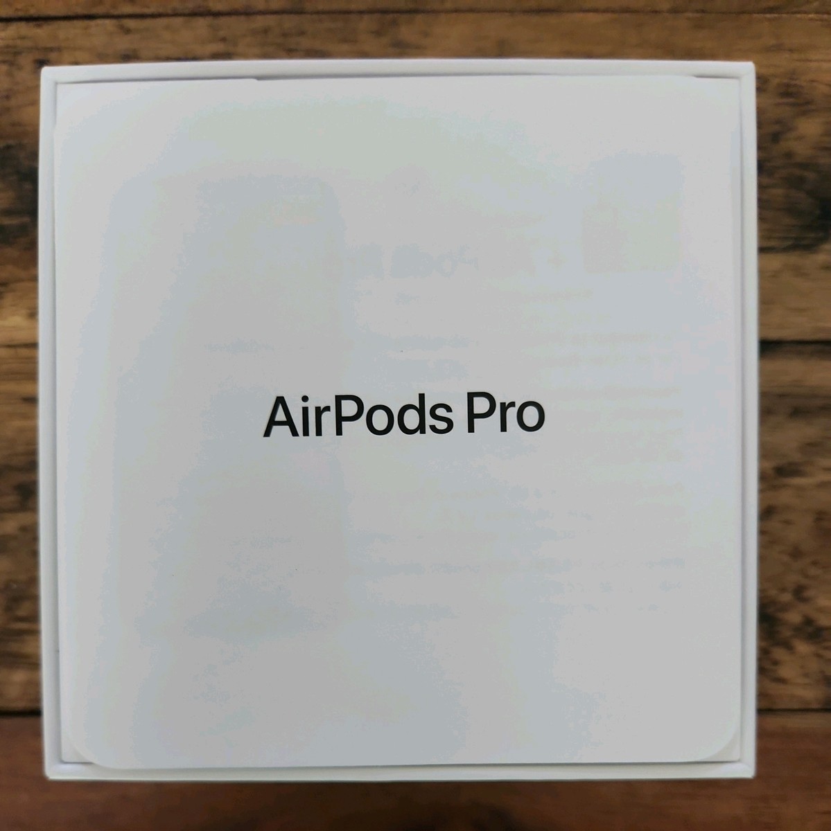Apple Airpods Pro A2083 *Box Only* Air Pods White Nice User Manual