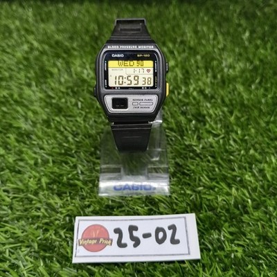 CASIO BP-120 血圧ウォッチ 時計 ジャンク 当時物 カシオ CASIO BP-120 血圧ウォッチャー 血圧計 クオーツ 腕時計