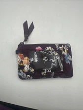 Vera Bradley, Zip ID Case, Wallet, Coin  & Credit Card Purse, Key Ring