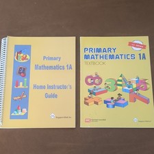 Singapore Primary Math 1A Textbook + Home Ins...