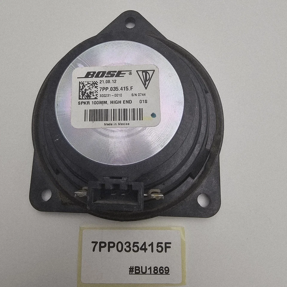 2010-2024 Porsche Boxster Mid-Range Speaker Bose Door 7PP035415F - Image 2 of 4