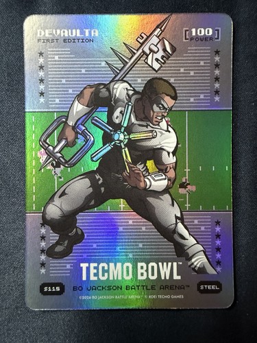 2026 Tecmo Bowl Bo Jackson Battle Arena 1st Edition DeVaulta Devonte Smith