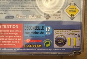 Jojo's Bizarre Adventure Sega Dreamcast 2000 Capcom Video Game Anime EUROPE