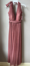 Watters Madilyn Bridesmaid/Prom/Wedding Guest Dress long mauve