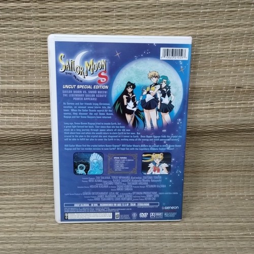 Sailor Moon S - The Movie (DVD 2004) Geneon Signature Series Special Uncut Ed. - Picture 2 of 3