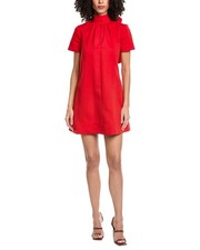 Femme Society Short Sleeve Mini Dress Women's Red M