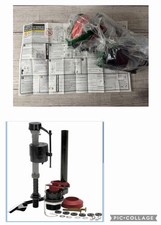 Fluidmaster Universal All in One Toilet Repair Kit for 2" Flush Valves 400AKRP10