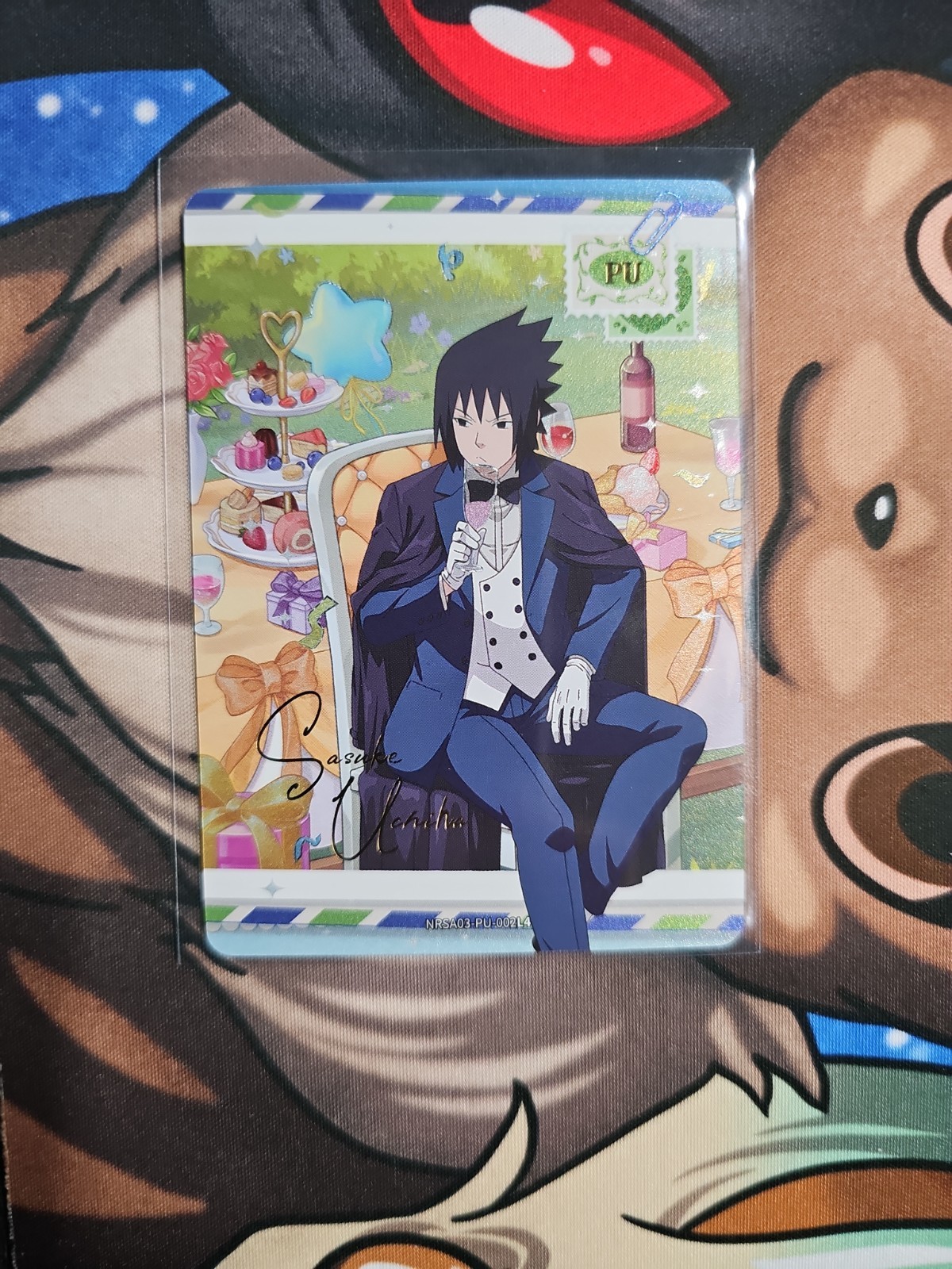 Sasuke Uchiha NRSA03-PU-002L4 Series 3 English