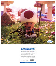 Keegan-Michael Key Signed SUPER MARIO BROS TOAD 8x10 Photo EXACT Proof ACOA A