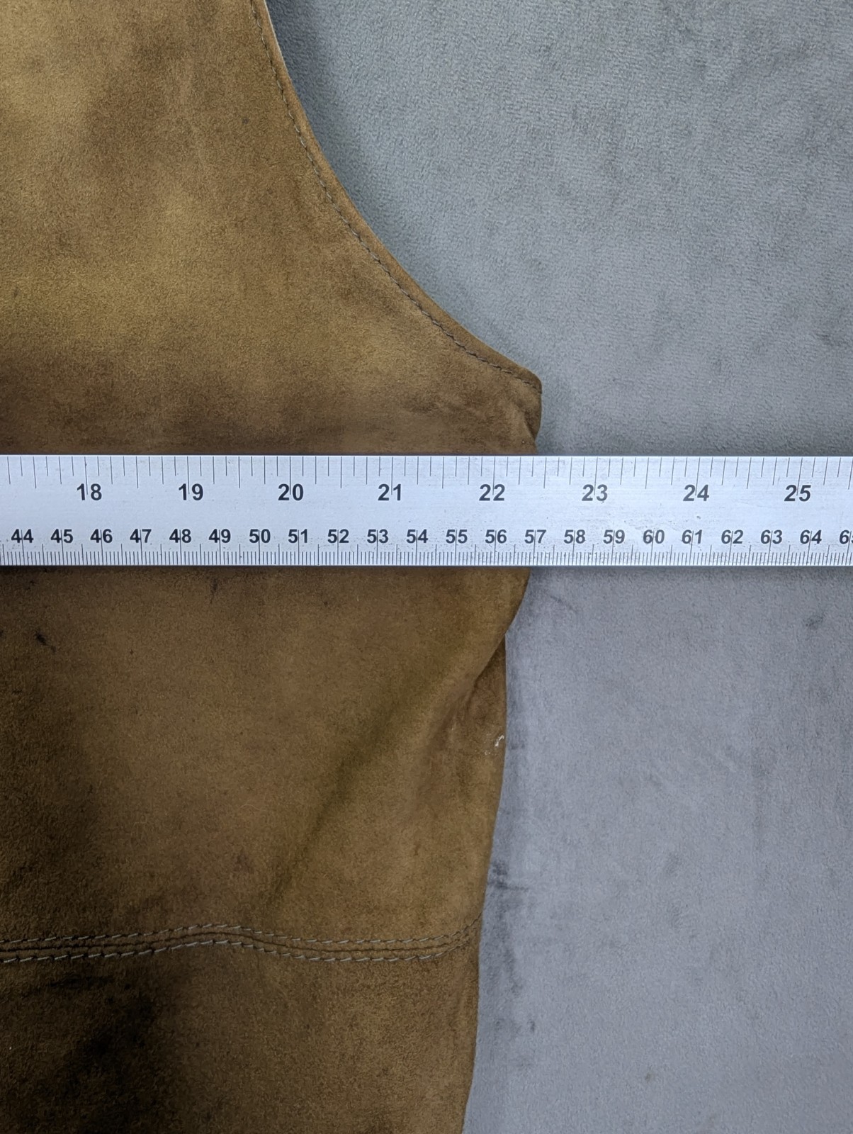 Vintage Dagmar Ertinger Suede Trachten Vest Medium Alpine Oak Leaf Oktoberfest image 7
