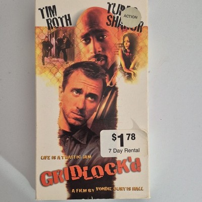 Gridlock'd PolyGram Video VHS Tim Roth Tupac Shakur Comedy Crime NTSC 1997
