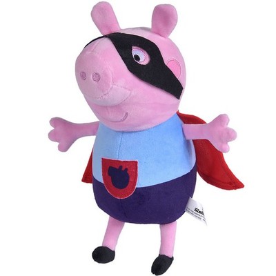 Simba, Peppa Wutz Kostümfreunde, ''Schorsch als Superheld'', ca 24cm, plüsch