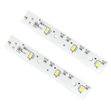 2pcs WR55X26671 Refrigerator LED Light Board for GE Machine Bulb Repair Part