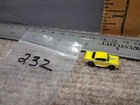 VINTAGE MATCHBOX WORLDS SMALLEST 57 CHEVY YELLOW SEE PIC'S