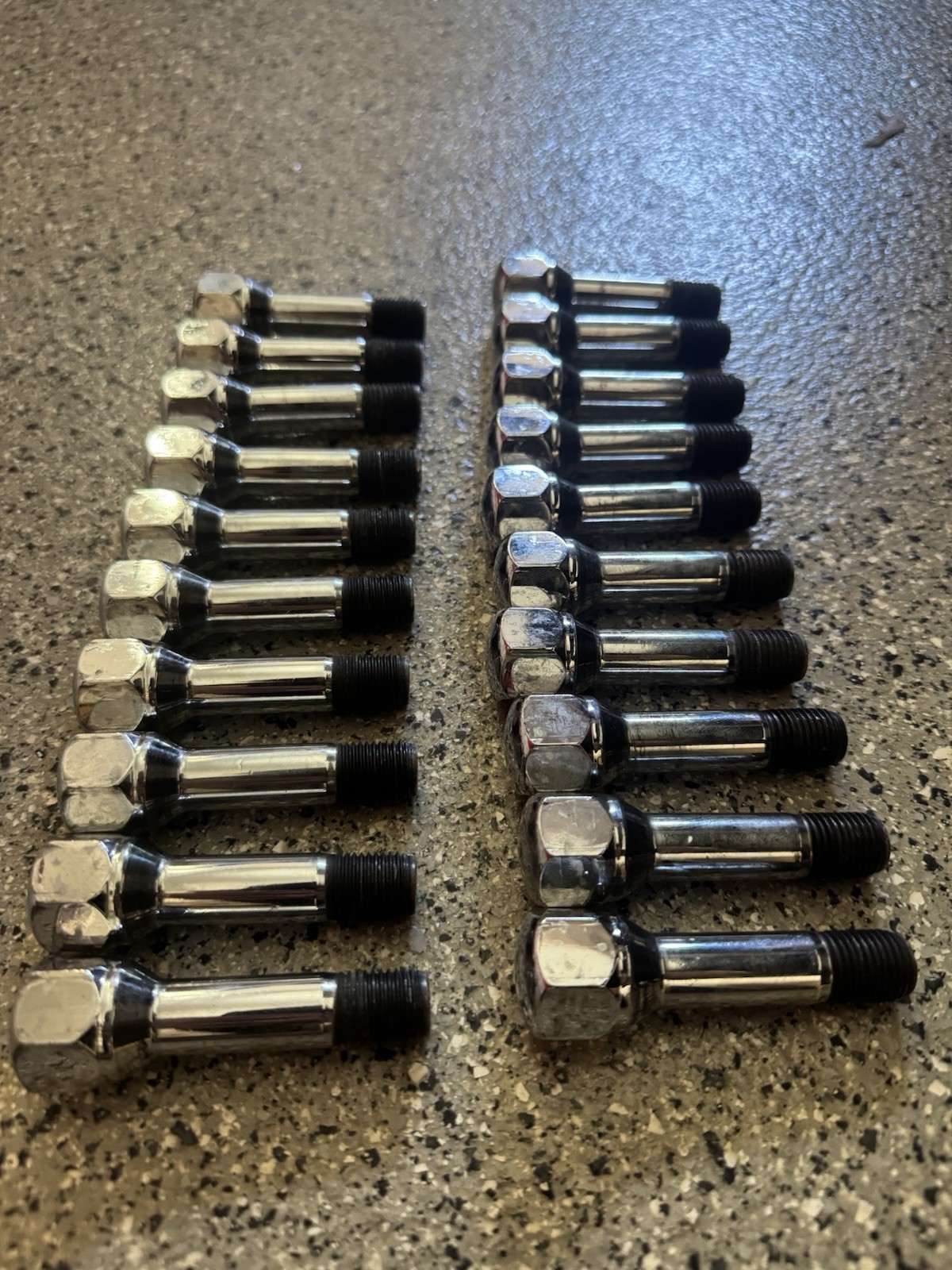 Ferrari 296 Wheel bolts Set Chrome P/N 803384
