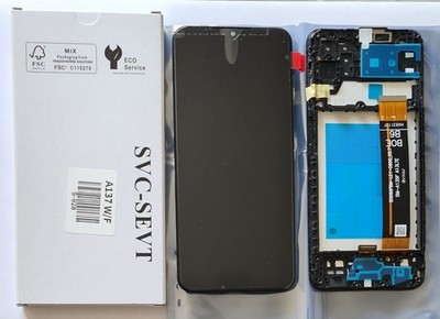 Original Samsung A13 SM-A137F OLED Display mit Rahmen , Bildschirm
