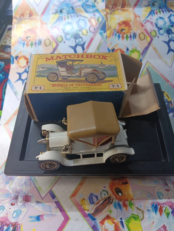 Vintage Lesney Matchbox Of Yesteryear 1909 Opel Coupe No Y-4 - Made in England - Image 2 of 4