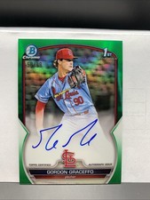 2023 Bowman Chrome Prospect Autographs Gordon Graceffo #CPA-GGO (AU, RC) /99