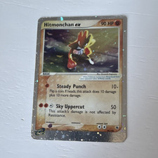 Hitmonchan ex 98/109 EX Ruby & Sapphire Ultra Rare Holo 90 HP ENG on eBay
