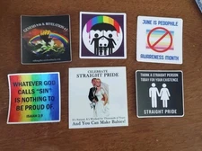 Christian Pride Vinyl Decal Car Stickers (6) Made in USA 🇺🇸 