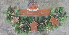 Gingerbread Sign Christmas Kitchen Decor