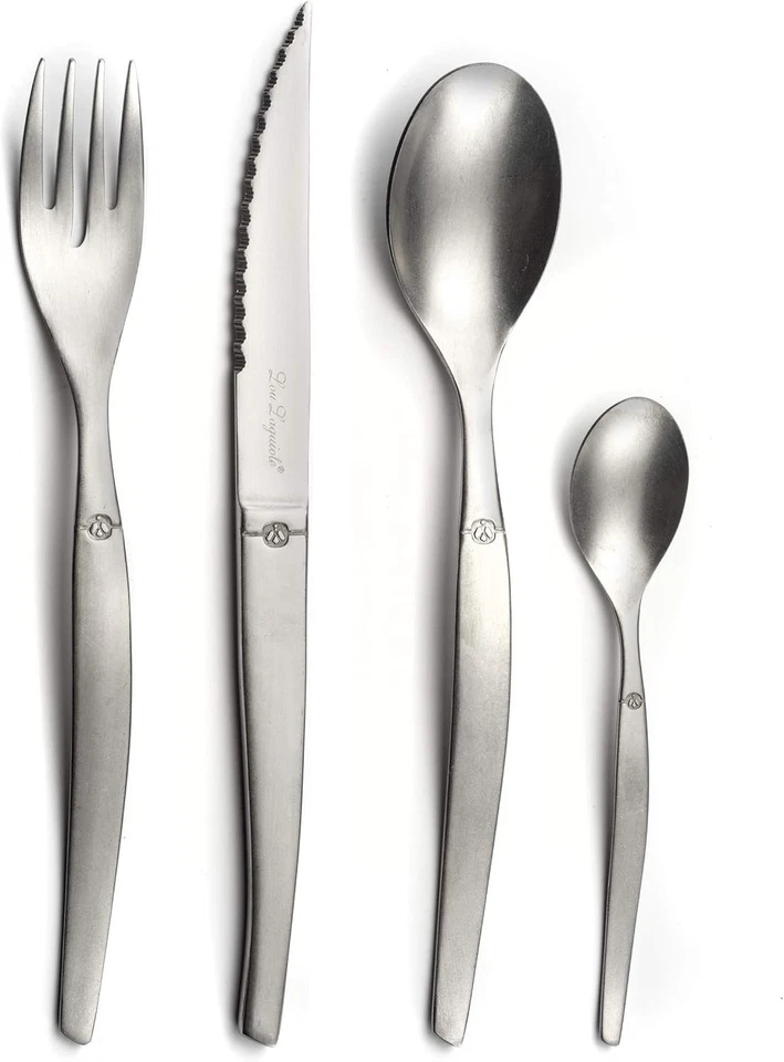 - JET | Besteck Set 6 Personen | 24-Teilig | Spülmaschinenfest | Tafelbesteck 6 - Bild 3 von 4