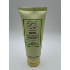 Mary Kay Satin Hands Hand Cream 3oz White Tea Citrus Nourishing Shea Cream New