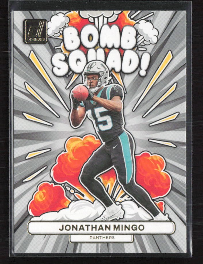 2023 Donruss #BS-14 Jonathan Mingo Bomb Squad Carolina Panthers (Z)