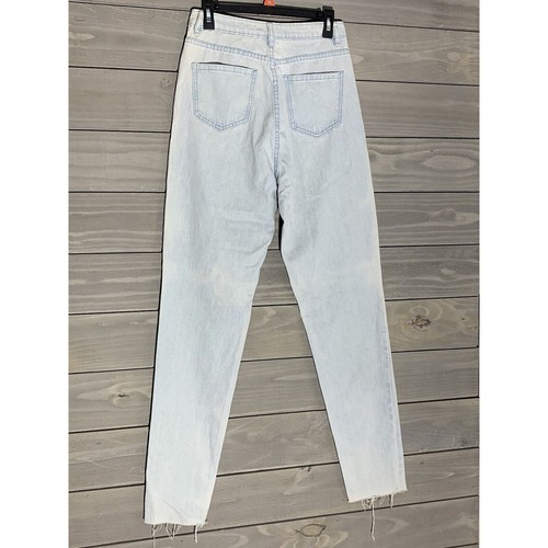 Jeans mamma Missguided lavaggio leggero vita alta donna 8 alti nuovi con etichetta - Foto 4 di 7