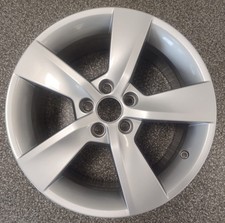 Alufelge SKODA 7Jx16 Zoll ET46 LK5x100 5JA601025AD Skoda Rapid / Fabia gebraucht