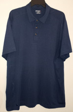 UNTUCKit BEAUTIFUL BLUE Short Sleeve Mens Polo Shirt 2XL XXL NWOT NEW