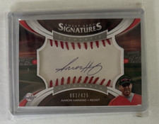 2006 UD SWEET SPOT SIGNATURES #SS-AH AARON HARANG AUTOGRAPH #061/425 040526