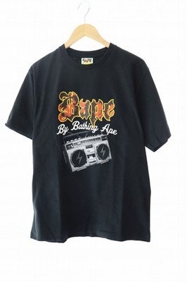 A Bathing Ape BAPE Boombox TShirt Mens Short Sleeve Logo Tee L