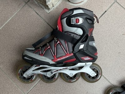 Rollerblade Igniter 90 Herren-Inline Skates Schwarz/Rot Gr. 44.5