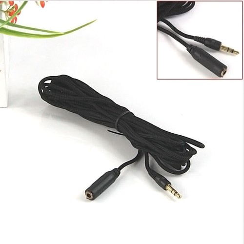5M 3.5mm Stereo Headphone Audio Extension Cable- Lead Female Male/NEW to H6I1 - Picture 6 of 9