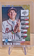 2024 Bowman Draft Chrome Cam Caminiti Draft Night Gold Refractor 01/50 #BDN-10