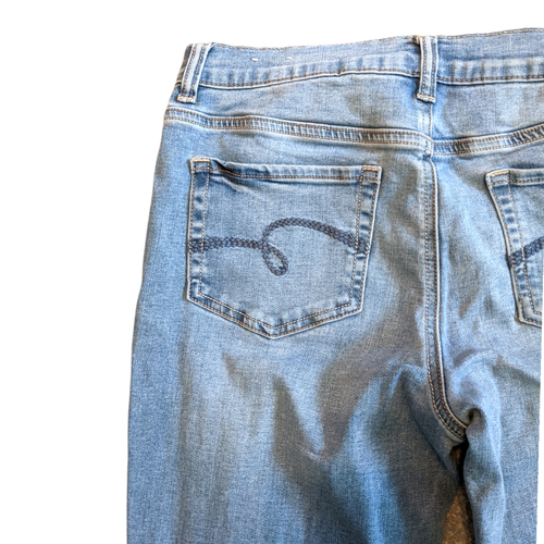 JUSTICE 14 PLUS Distressed Stretchy Mid-Rise Denim Jeggings Jeans - Bild 6 von 9