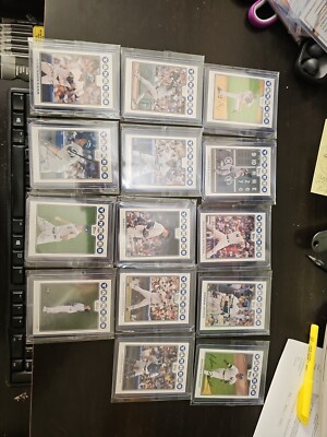 2008 Topps Yankees Set Of 14 Derek Jeter Johnny Damon....