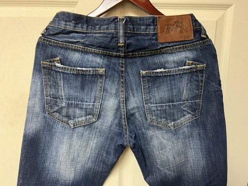 PRPS Goods Co. Yaw Barracuda Red-Selvedge Jeans Men’s Sz 31 X 33 Style E65P59X - Picture 4 of 11